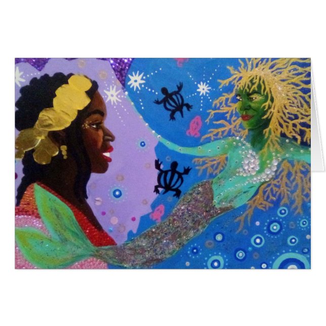 Sea Moss Notecard (Front Horizontal)