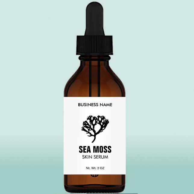 Sea Moss Skin Serum Labels (Creator Uploaded)