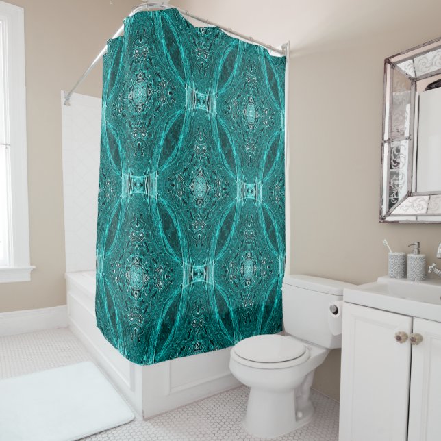 Sea Nets....... Shower Curtain (In Situ)