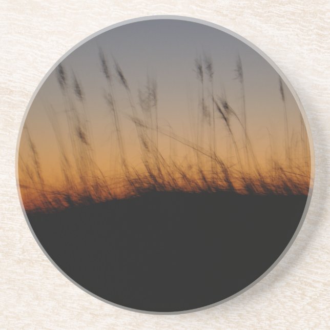 Sea Oats and Dunes at Sunset Coaster (Front)