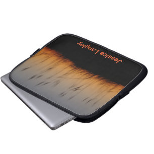 Sea Oats and Dunes at Sunset Laptop Sleeve