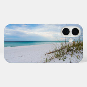 Sea Oats And White Sand Beach Morning iPhone Case