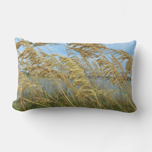 Sea Oats Lumbar Cushion (Front)