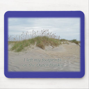 Sea Oats on Sand Dune Outer Banks NC Mouse Pad