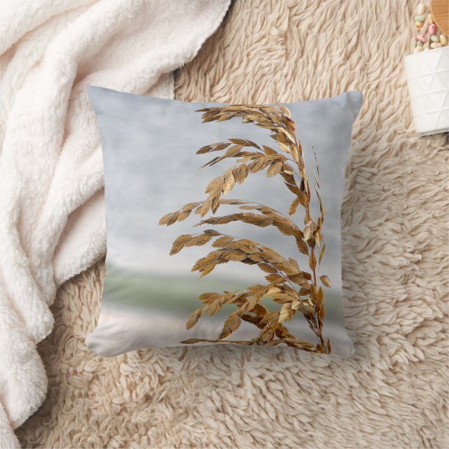 Sea Oats, Sea Breeze Cushion (Blanket)