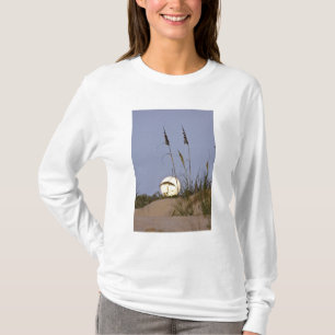 Sea Oats Uniola paniculata) growing on sand T-Shirt