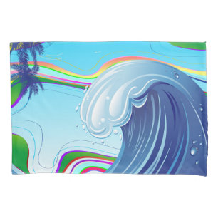 Sea Ocean big Wave Water  Pillowcase