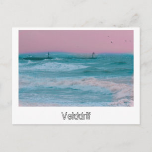 Sea Ocean Velddrif South Africa Nature Storm Postcard