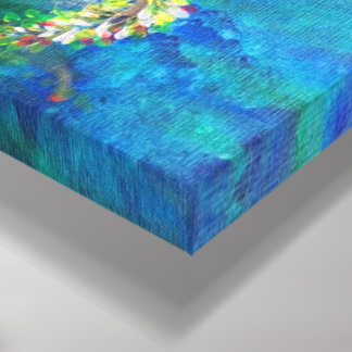 Sea of Blossom - Om Canvas Painting Print