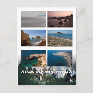 Sea of Cyprus postcard