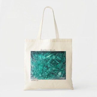 'Sea of Desire' watercolor canvas tote by unASLEEP Bag