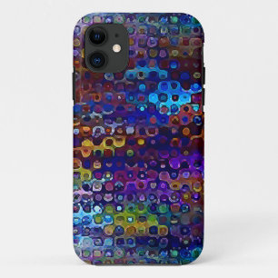 Sea of Dots Pattern iPhone 11 Case