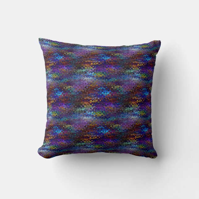 Sea of Dots Pattern Cushion (Front)