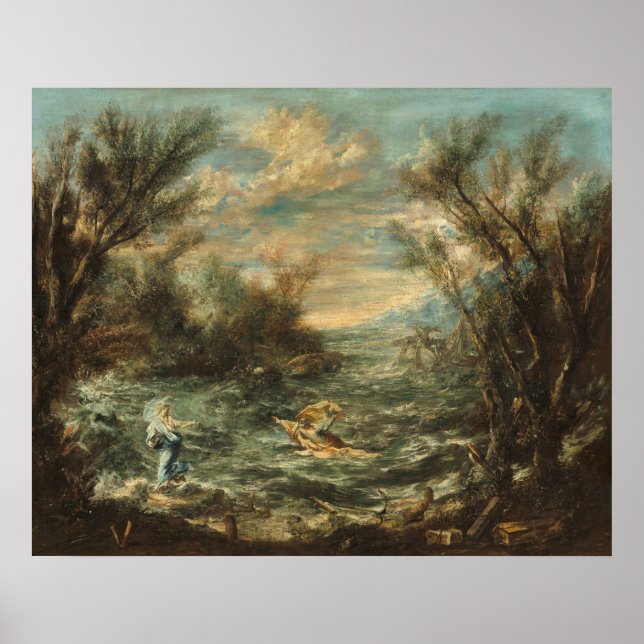 Sea of Galilee - A. Magnasco Fine Art Poster (Front)