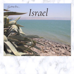 Sea of Galilee Capernaum Israel Postcard