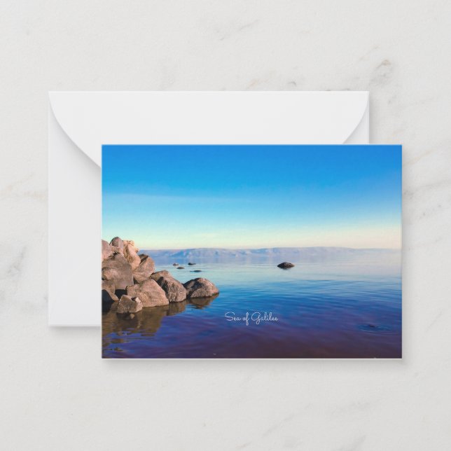 Sea of Galilee, Card (Front)