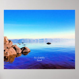 Sea of Galilee, Israel scenic photograph Poster