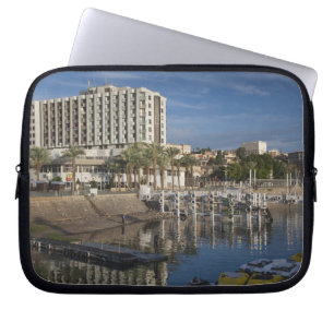 Sea of Galilee-Lake Tiberias waterfront, dawn Laptop Sleeve