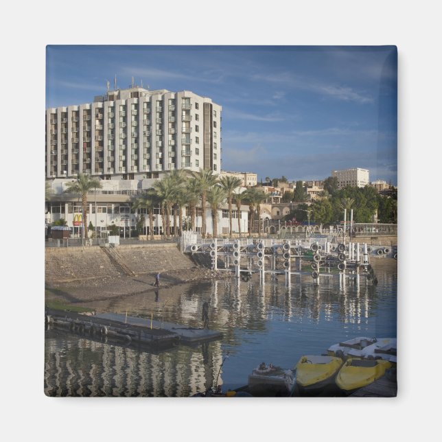 Sea of Galilee-Lake Tiberias waterfront, dawn Magnet (Front)