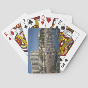 Sea of Galilee-Lake Tiberias waterfront, dawn Playing Cards