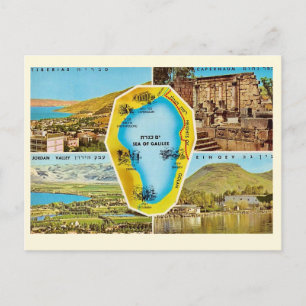 Sea of Galilee Photo  Postcard