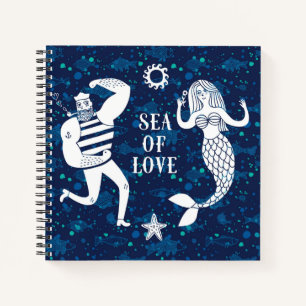 Sea Of Love Poster Notebook