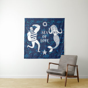 Sea Of Love Poster Tapestry