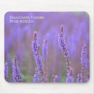 Sea of Purple Flowers at RHS Wisley Encouragement Mouse Pad