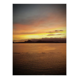 Sea of Santos Brazil Poster