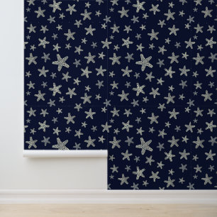 Sea Of Starfish Pattern Wallpaper