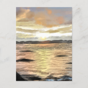 Sea of Sunburn Postcard