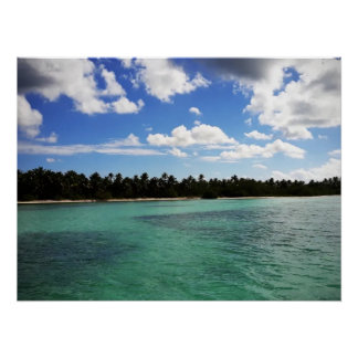 Sea of the Dominican Republic Poster