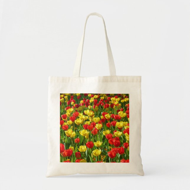 Sea of Tulips III Tote Bag (Front)