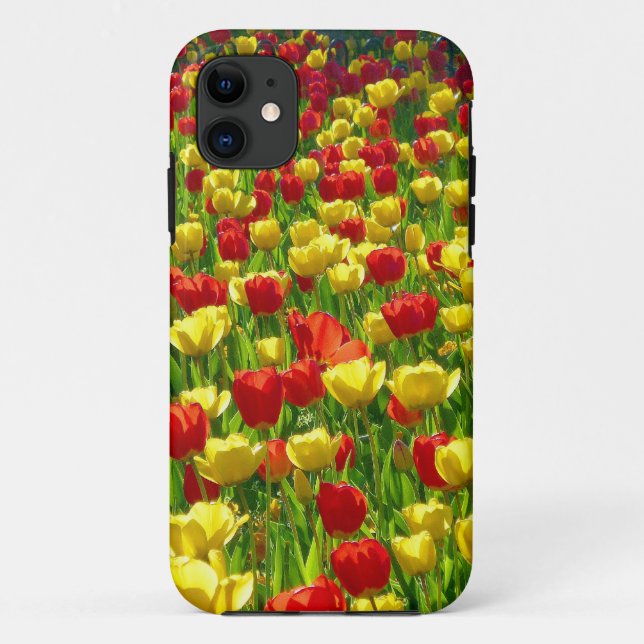 Sea of Tulips iPhone Case (Back)