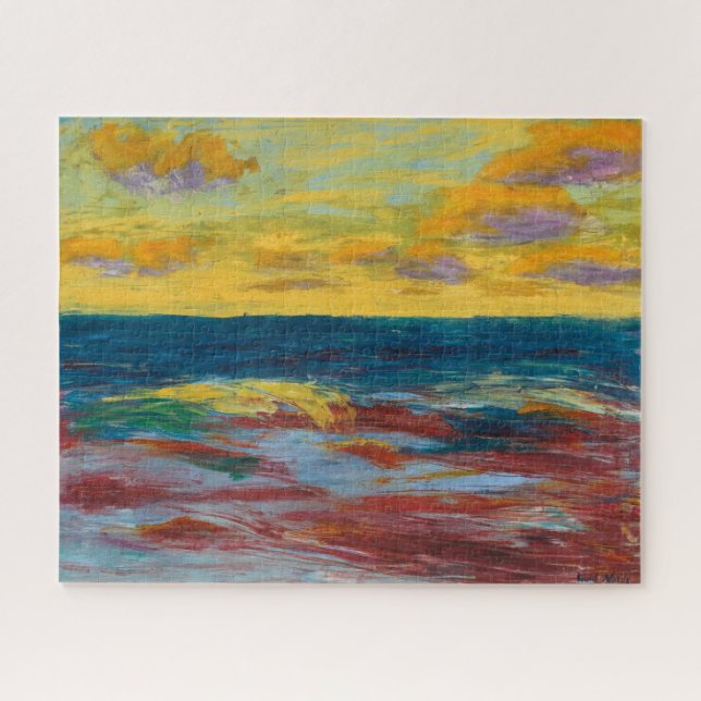 Sea Off of Alsen | Emil Nolde | Jigsaw Puzzle (Horizontal)
