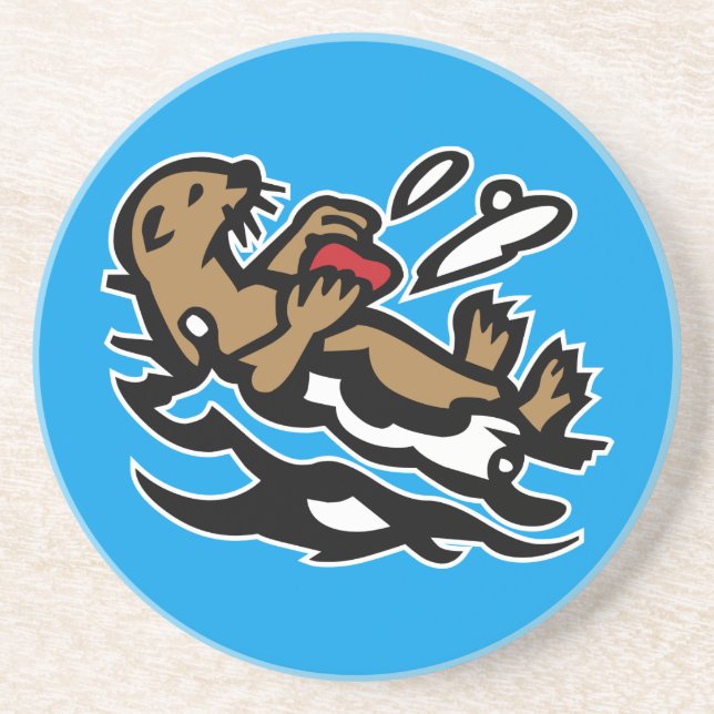 Sea otter coaster (Front)