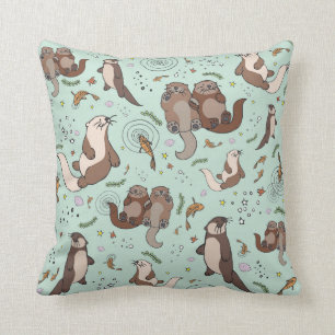 Sea Otter Cushion