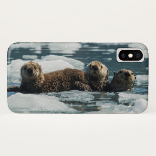 Sea Otter Family iPhone X Case