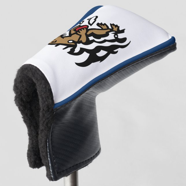 Sea otter Golf Head Covers (3/4 Front)