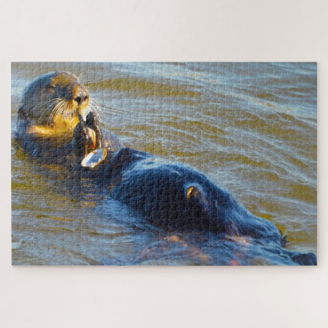Sea Otter Jigsaw Puzzle (Horizontal)