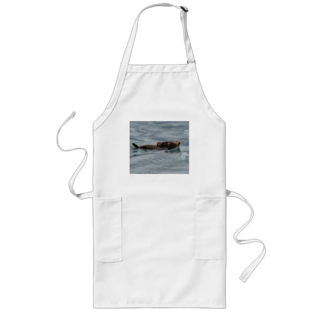 sea otter long apron (Front)