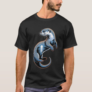 Sea Otter Merch Creature Otters Stuff Vintage Sea T-Shirt