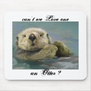 Sea Otter Mouse Pad