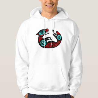 Sea Otter - NW Native Indian Style Pullover Hoodie