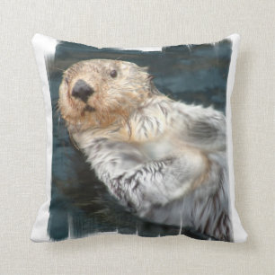 Sea Otter  Pillow