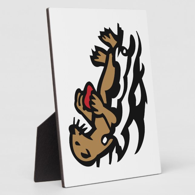 Sea otter plaque (Side)