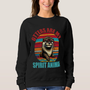 Sea Otter t Shirt Otters Are My Spirit Animal Wome
