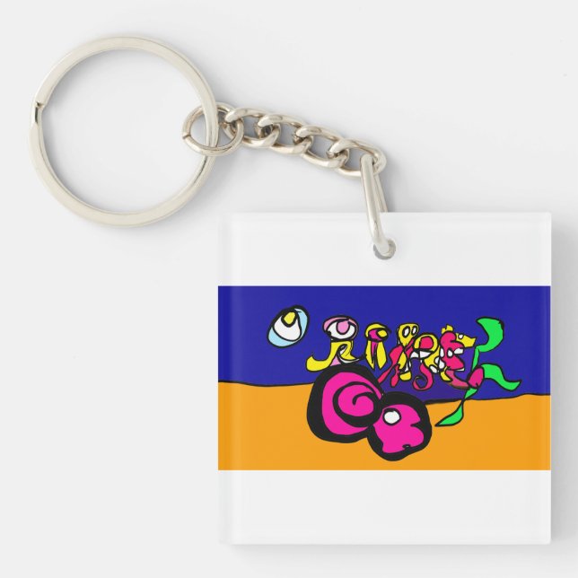 Sea party key ring (Front)