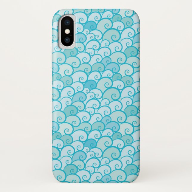 Sea Pattern Case-Mate iPhone Case (Back)