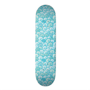 Sea Pattern Skateboard